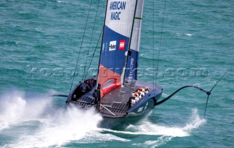 110121  Auckland NZL36th Americas Cup presented by PradaPRADA Cup 2021  Training Day 1New York Yacht