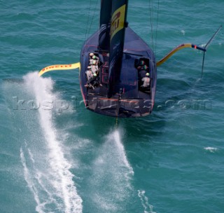 11/01/21 - Auckland (NZL)36th Americaâ€™s Cup presented by PradaPRADA Cup 2021 - Training Day 1Luna Rossa Prada Pirelli Team