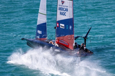 110121  Auckland NZL36th Americas Cup presented by PradaPRADA Cup 2021  Training Day 1New York Yacht