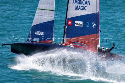 110121  Auckland NZL36th Americas Cup presented by PradaPRADA Cup 2021  Training Day 1New York Yacht