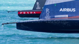 11/01/21 - Auckland (NZL)36th Americaâ€™s Cup presented by PradaPRADA Cup 2021 - Training Day 1New York Yacht Club American Magic, Luna Rossa Prada Pirelli Team