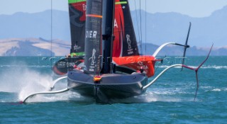 11/01/21 - Auckland (NZL)36th Americas Cup presented by Prada PRADA Cup 2021 - Training Day 1 Emirates Team New Zealand, Ineos Team UK