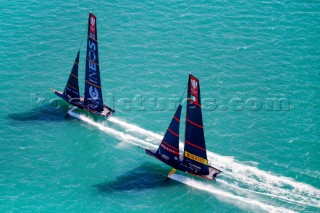 15/01/21 - Auckland (NZL)36th Americaâ€™s Cup presented by PradaPRADA Cup 2021 - Round Robin 1Luna Rossa Prada Pirelli Team, Ineos Team UK