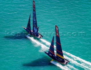 15/01/21 - Auckland (NZL)36th Americaâ€™s Cup presented by PradaPRADA Cup 2021 - Round Robin 1Luna Rossa Prada Pirelli Team, Ineos Team UK