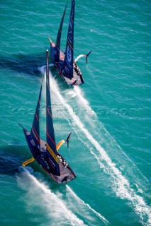 15/01/21 - Auckland (NZL)36th Americaâ€™s Cup presented by PradaPRADA Cup 2021 - Round Robin 1Luna Rossa Prada Pirelli Team, Ineos Team UK