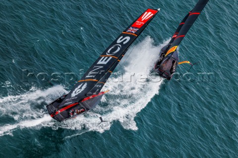 230121  Auckland NZL36th Americas Cup presented by PradaPRADA Cup 2021  Round Robin 3Ineos Team UK L