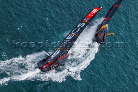 230121  Auckland NZL36th Americas Cup presented by PradaPRADA Cup 2021  Round Robin 3Ineos Team UK L