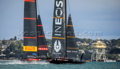 230121  Auckland NZL36th Americas Cup presented by PradaPRADA Cup 2021  Round Robin 3Ineos Team UK L