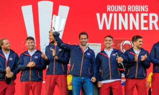 23/01/21 - Auckland (NZL)36th Americaâ€™s Cup presented by PradaPRADA Cup 2021 - Round Robin PrizegivingIneos Team UK, Ben Ainslie (Team Principal & Skipper - Ineos Team UK)