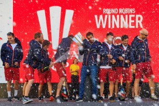 23/01/21 - Auckland (NZL)36th Americaâ€™s Cup presented by PradaPRADA Cup 2021 - Round Robin PrizegivingIneos Team UK, Ben Ainslie (Team Principal & Skipper - Ineos Team UK)