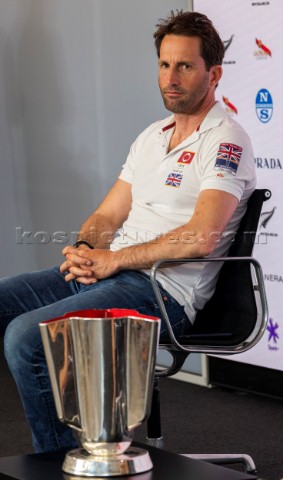 230121  Auckland NZL36th Americas Cup presented by PradaPrada Cup 2021  Press ConferenceBen Ainslie 