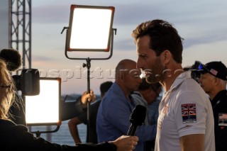 23/01/21 - Auckland (NZL)36th Americaâ€™s Cup presented by PradaPrada Cup 2021 - Press ConferenceBen Ainslie (Team Principal & Skipper - Ineos Team UK)