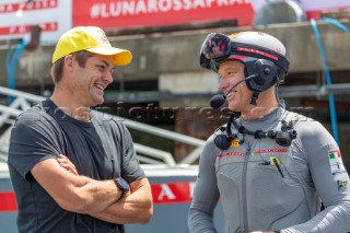 29/01/21 - Auckland (NZL)36th Americaâ€™s Cup presented by PradaPRADA Cup 2021 -  DocksideJames Spithill (Sailor - Luna Rossa Prada Pirelli Team), Richie McCaw