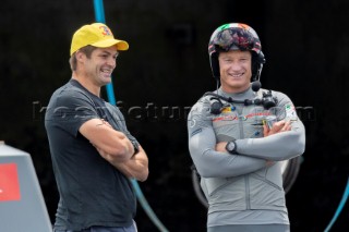 29/01/21 - Auckland (NZL)36th Americaâ€™s Cup presented by PradaPRADA Cup 2021 - Semi Final Day 1James Spithill (Sailor - Luna Rossa Prada Pirelli Team), Richie McCaw