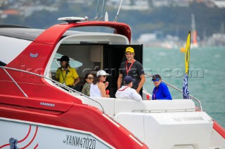 29/01/21 - Auckland (NZL)36th Americaâ€™s Cup presented by PradaPRADA Cup 2021 - Semi Final Day 1Richie McCaw, Spectator Boat