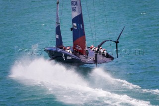 29/01/21 - Auckland (NZL)36th Americaâ€™s Cup presented by PradaPRADA Cup 2021 - Semi Final Day 1New York Yacht Club American Magic