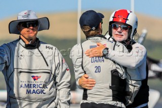 30/01/21 - Auckland (NZL)36th Americaâ€™s Cup presented by PradaPRADA Cup 2021 - Semi Final Day 2Nick Dana (Sailor - New York Yacht Club American Magic), Terry Hutchinson (Skipper & Executive Director - New York Yacht Club American Magic)