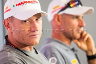 30/01/21 - Auckland (NZL)36th Americaâ€™s Cup presented by PradaPRADA Cup 2021 - Press ConferenceJames Spithill (Sailor - Luna Rossa Prada Pirelli Team), Francesco Bruni (Sailor - Luna Rossa Prada Pirelli Team)