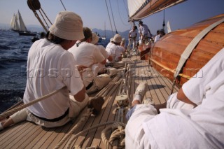 Les Voiles de Saint-Tropez 2011 - onboard Mariquita during Club 55 Challenge Day