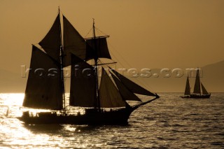 Tolone from 24th to 27th July 2007  On board Tall Ship Amerigo Vespucci