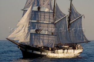 Tolone from 24th to 27th July 2007  On board Tall Ship Amerigo Vespucci