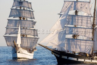 Tolone from 24th to 27th July 2007  On board Tall Ship Amerigo Vespucci