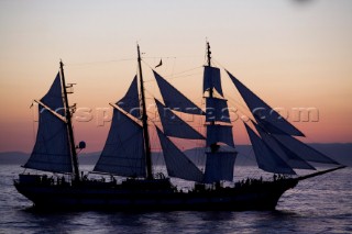 Tolone from 24th to 27th July 2007  On board Tall Ship Amerigo Vespucci