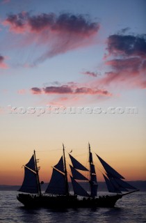 Tolone from 24th to 27th July 2007  On board Tall Ship Amerigo Vespucci