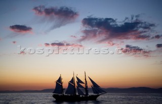 Tolone from 24th to 27th July 2007  On board Tall Ship Amerigo Vespucci