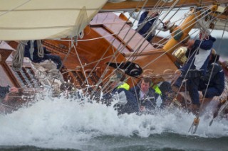 Cowes, Isle of Wight, 10 july 2012 Panerai Classic Yacht Challenge 2012 Panerai British Classic Week 2012 Eilean