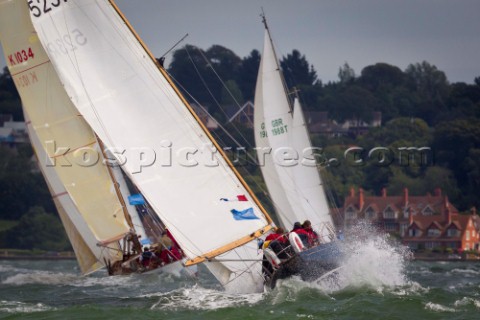 Cowes Isle of Wight 10 july 2012 Panerai Classic Yacht Challenge 2012 Panerai British Classic Week 2