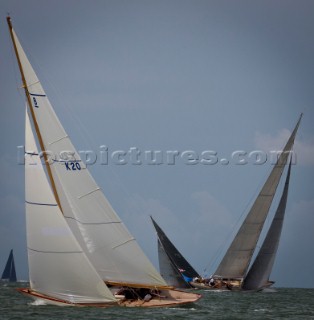 Cowes, Isle of Wight, 12 july 2012 Panerai Classic Yacht Challenge 2012 Panerai British Classic Week 2012 Falcon