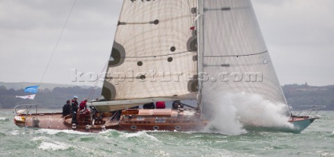 Cowes Isle of Wight 13 july 2012 Panerai Classic Yacht Challenge 2012 Panerai British Classic Week 2