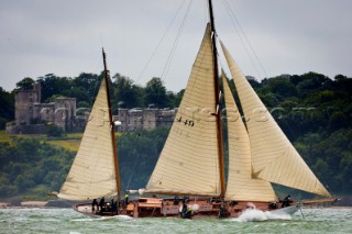 Cowes, Isle of Wight, 13 july 2012 Panerai Classic Yacht Challenge 2012 Panerai British Classic Week 2012 Eilean