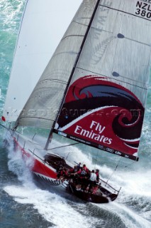 Emirates Team New Zealand race eight of the Trophy of Sardinia, Audi MedCup 2010. Cagliari Sardinia. 25/9/2010