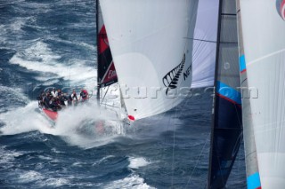 Emirates Team New Zealand race eight of the Trophy of Sardinia, Audi MedCup 2010. Cagliari Sardinia. 25/9/2010