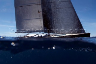 Saudade, day one of the Super Yacht Cup Palma 2010. Palma, Mallorca, Spain. 24/6/2010