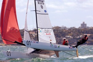 Olympic Class Tornado catamaran