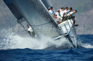 Team Origin (GBR) on the final day of the Trofeo Caja Mediterraneo Region de Murcia, Audi medCup regatta. 29/8/2010