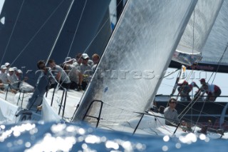 Bigamist (POR) on the final day of the Trofeo Caja Mediterraneo Region de Murcia, Audi medCup regatta. 29/8/2010