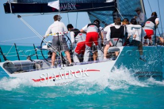 KEY WEST, FLORIDA - January 16th 2007: Sjambok during racing on Day 2 of Key West Race Week 2007 on January 16th 2007. Key West Race Week is the premier racing event in the winter season. (Photo by Sharon Green/Kos Picture Source)