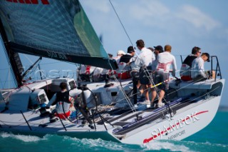 KEY WEST, FLORIDA - January 16th 2007: Sjambok during racing on Day 2 of Key West Race Week 2007 on January 16th 2007. Key West Race Week is the premier racing event in the winter season. (Photo by Sharon Green/Kos Picture Source)