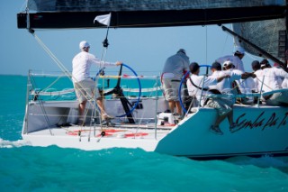 KEY WEST, FLORIDA - January 16th 2007: TP52 Samba Pa ti owned by John Kilroy during racing on Day 2 of Key West Race Week 2007 on January 16th 2007. Key West Race Week is the premier racing event in the winter season. (Photo by Sharon Green/Kos Picture Source)