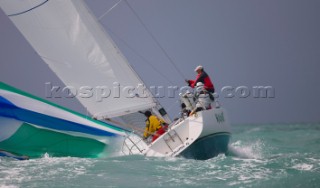 Key West Race Week 2009 - broach aboard a J105