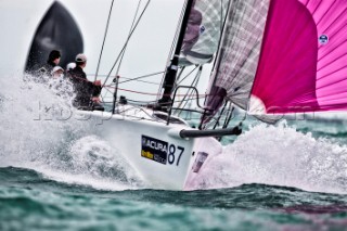 Key West Race Week 2009 - Melges 32 under spinnaker