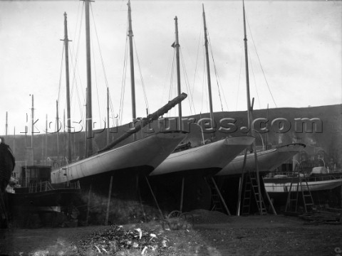 Susanne left Perhaps one of Fifes most famous yachts built at Fairlie in 1906 This yacht was in comm