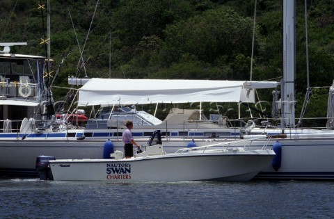 Nautor Swan Charter Base in Saint Maarten Caribbean