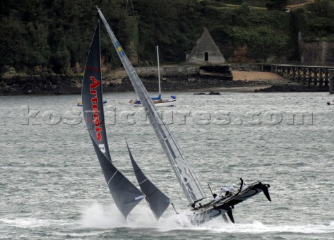 Sailing Americas Cup World Series from Plymouth in the United Kingdom