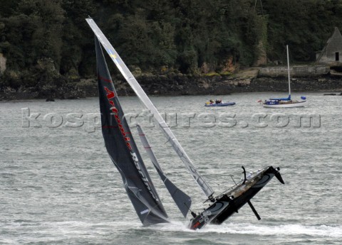 Sailing Americas Cup World Series from Plymouth in the United Kingdom