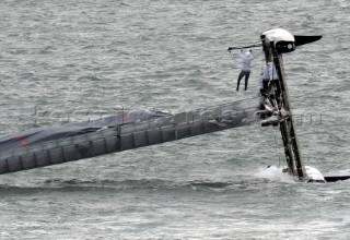 Sailing Americas Cup World Series from Plymouth in the United Kingdom.